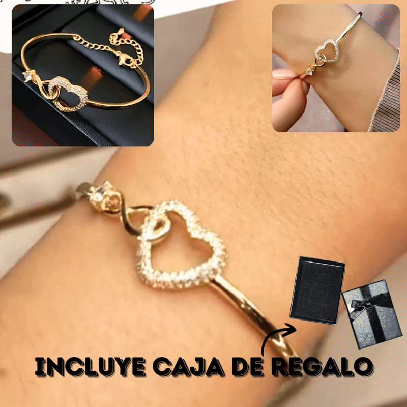 Pulsera CORAZON INFINITO para  HIJA