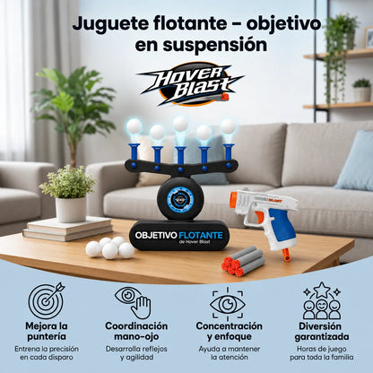 HoverBlast™ Juego de Precisión con Pelotas🏐🏓