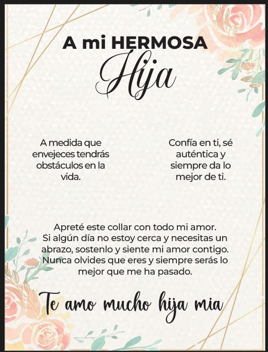 Tarjeta para MI HIJA