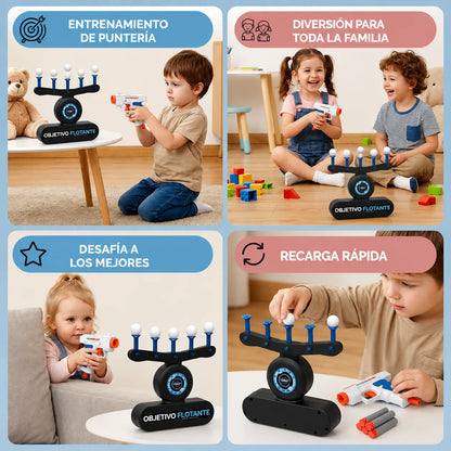 HoverBlast™ Juego de Precisión con Pelotas🏐🏓