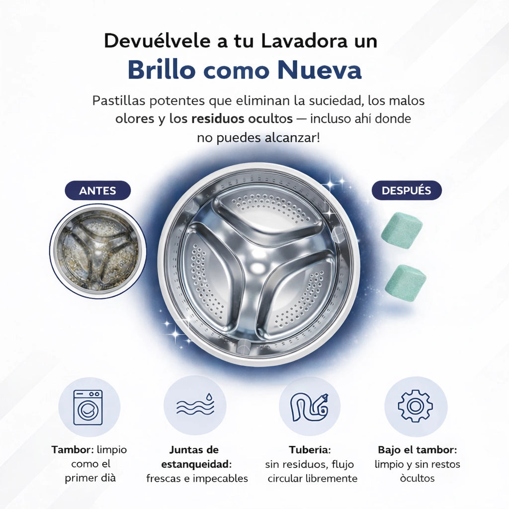 Laveuse Eco® - Limpiador Ecológico Para Lavadoras
