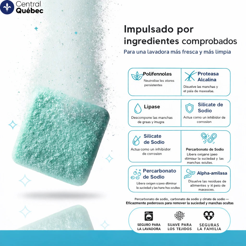 Laveuse Eco® - Limpiador Ecológico Para Lavadoras