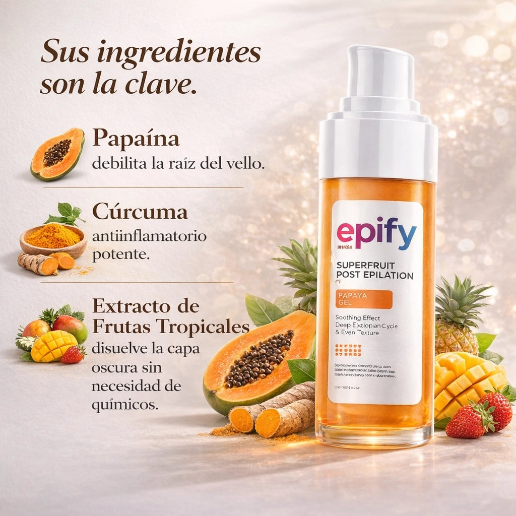 Epify Papaya Milk™- Tratamiento Post-Depilación Todo en Uno