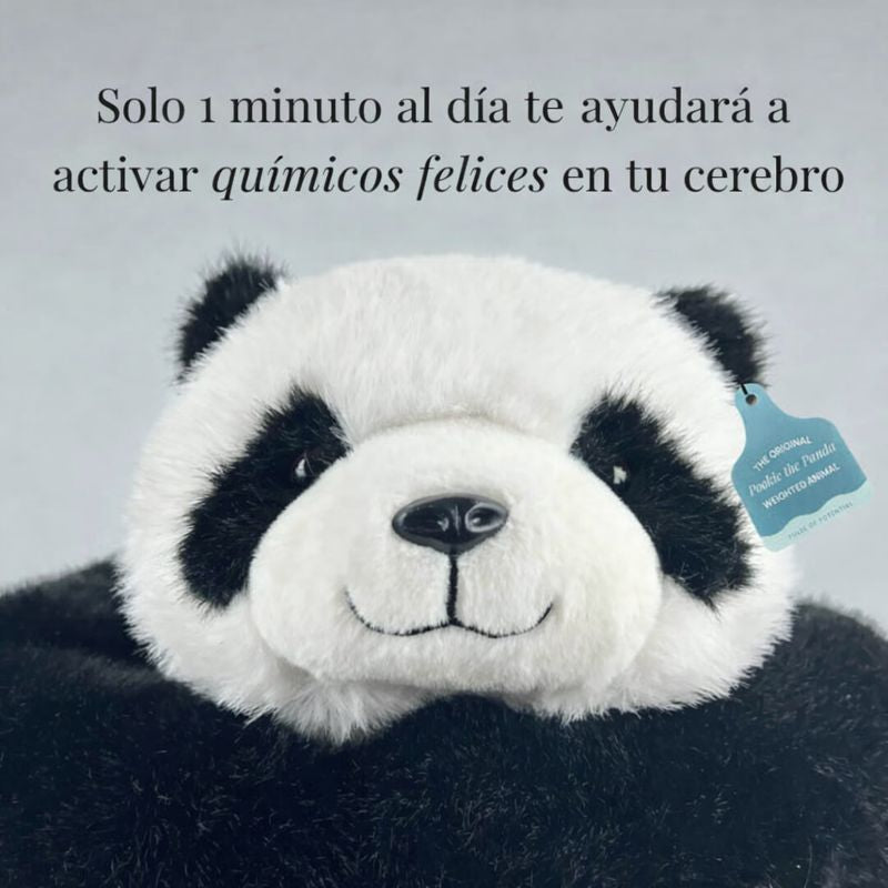 PANDA ABRAZO™ – Peluche con Peso para Calmar y Relajar