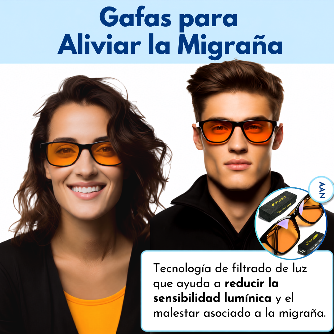 Gafas Terapéuticas para la Migraña y Fotofobia