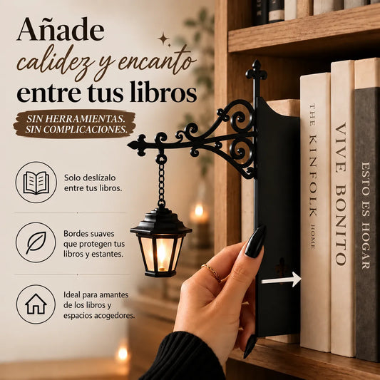 🏮VintageGlow Pro™ Farol Sujetalibros Vintage📚