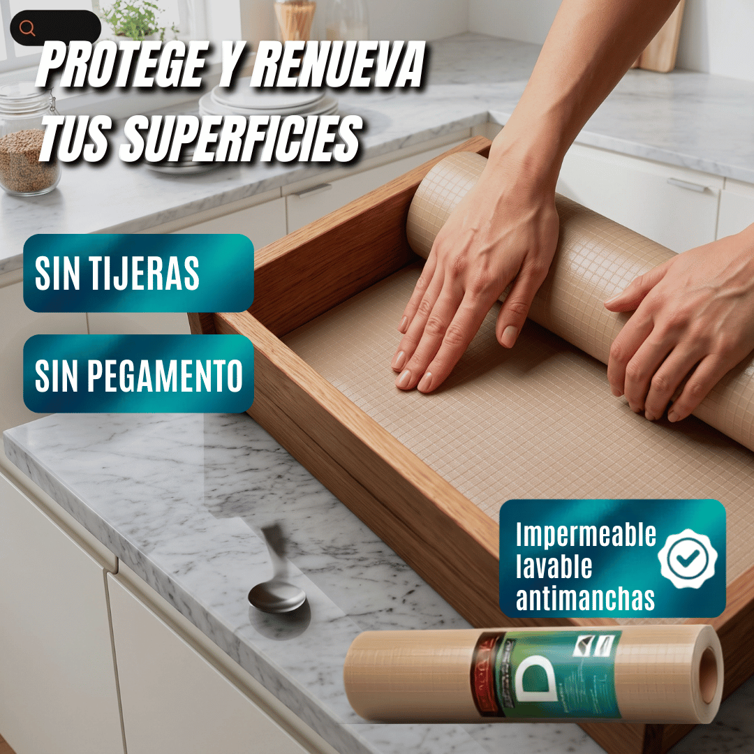 🛡️SurfaceGuard Pro™ Forro Protector en Rollo (30x100 cm)