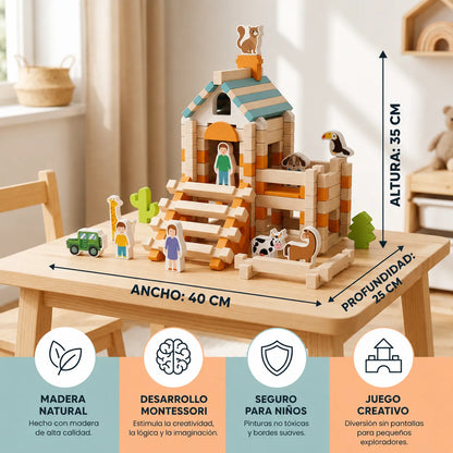 🪵 Bloques de Construcción Montessori™