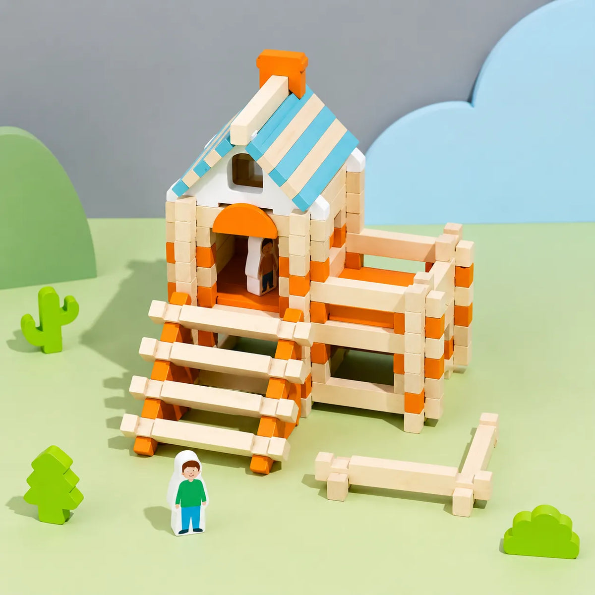 🪵 Bloques de Construcción Montessori™