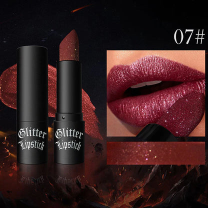 GLAM GLOW™- Labial con Glitter Brillante y Duradero- Compra UNO y lleva DOS